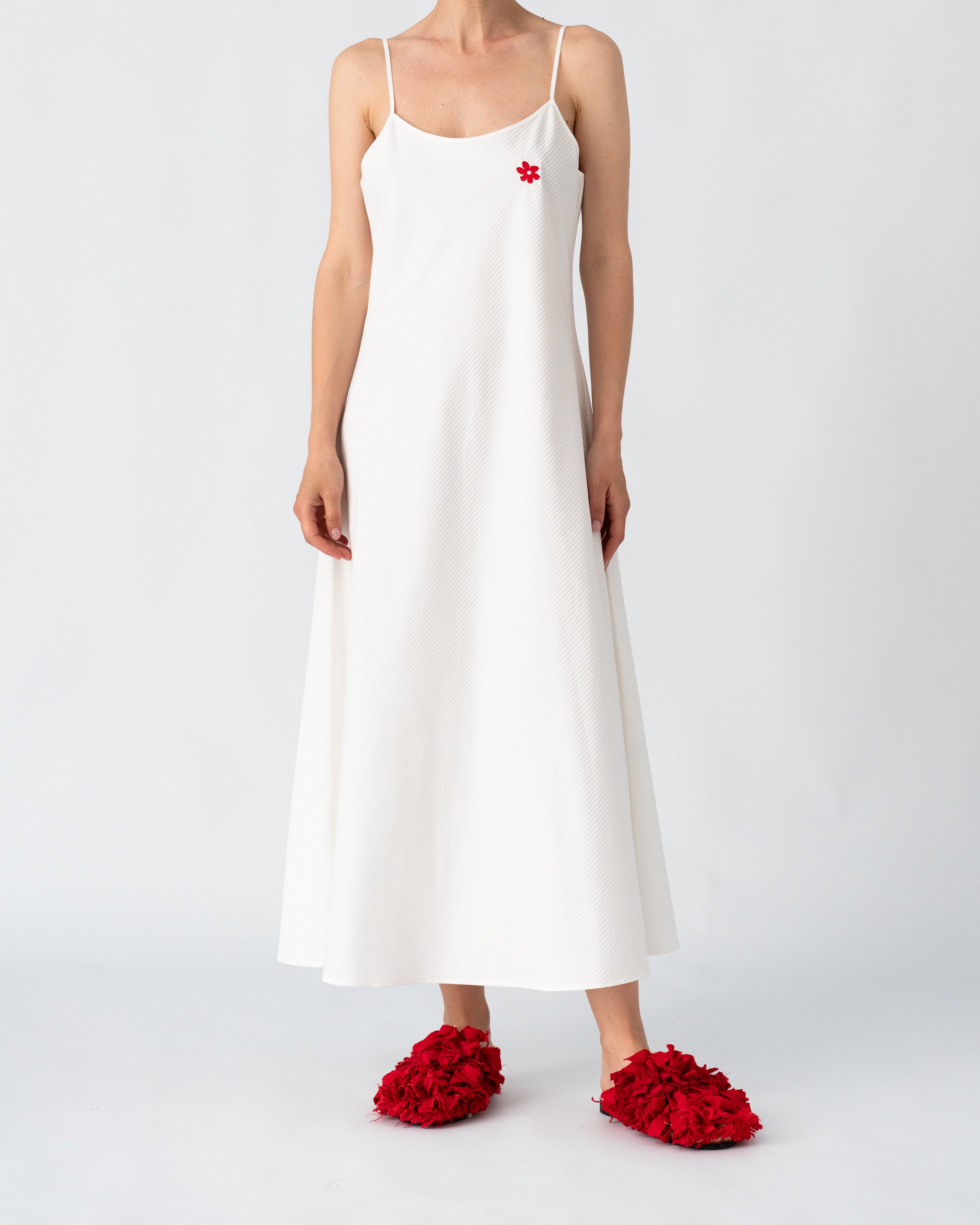 Poplin Slip Dress