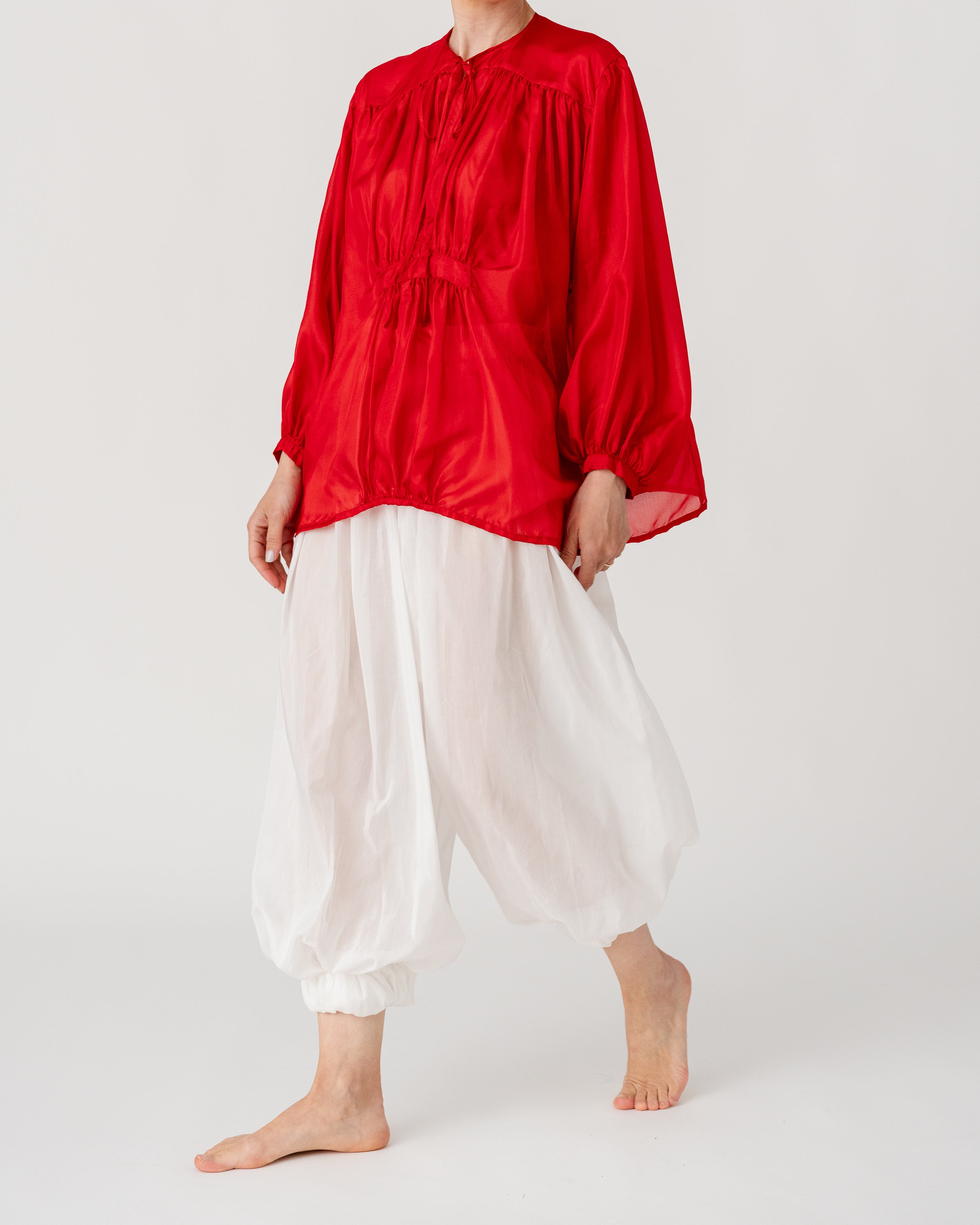 The Hazy Nipple Silk Shirt